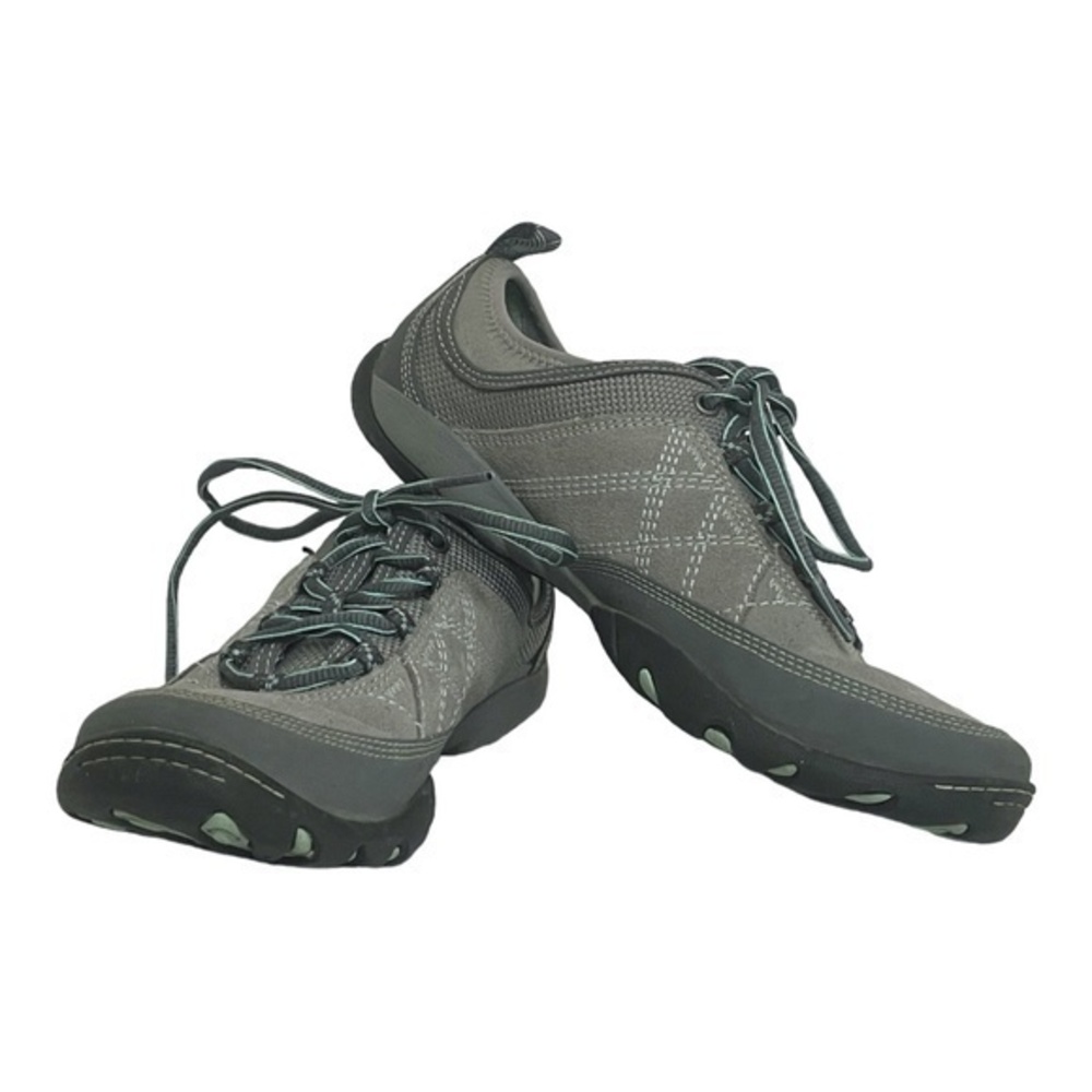 Merrell Womens Wild Dove Performance Shoes Leather upper Gray Size 8.5